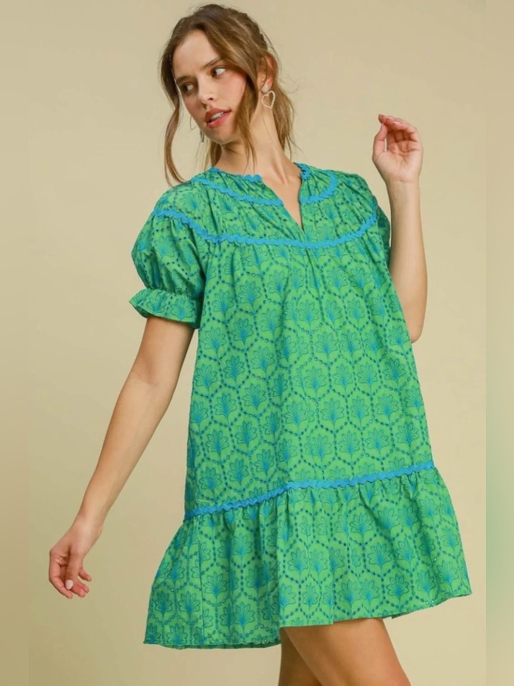 NWOT Umgee Eyelet Dress